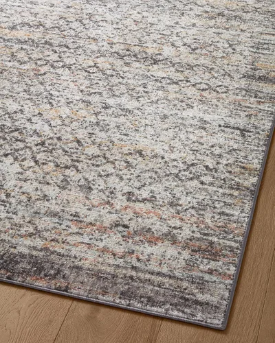 Vista 9 de Loloi Monroe Collection MON-03 Gris/Multicolor 2'-6" x 4'-0" Alfombra Decorativa