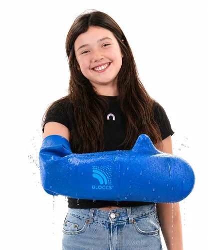 Vista 10 de BLOCCS Fundas de fundición 100% impermeables para brazo de ducha para niños, funda de natación, bolsa de fundición para baño, funda de fundición