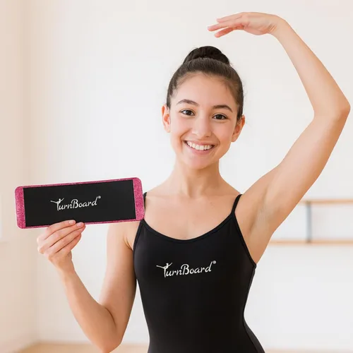 Vista 7 de Ballet Is Fun TurnBoard® – The Original Ballet Turning Board Improve Balance, Spotting & Confidence Made in the USA