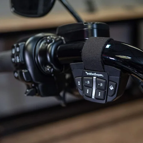 Vista 4 de Rockford Fosgate PMX-BTUR Mando a distancia universal Bluetooth para volante para auto, camión, barco, motocicleta o UTV