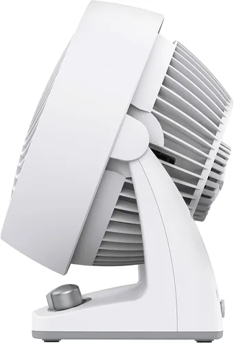 Vista 4 de Vornado 533DC Energy Smart - Ventilador de circulación de aire pequeño con control de velocidad variable, color blanco