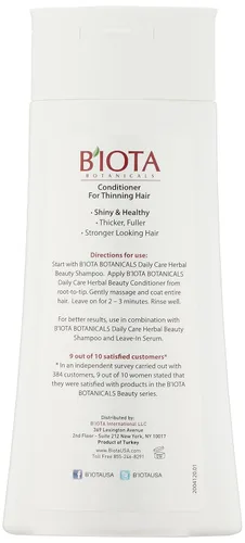 Vista 4 de BIOTA BOTANICALS ACONDICIONADOR DE CUIDADO DIARIO PROACTIVO DE HIERBAS 10.1 FL OZ.