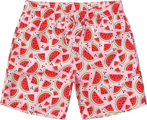 Vista 2 de JOTOOK Traje de baño para hombre, de secado rápido, con forro de malla, pantalones cortos de playa