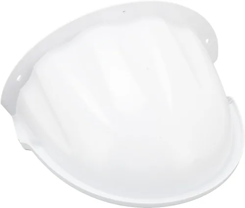 Vista 5 de Cubierta de cámara de seguridad para exteriores, plástico ABS para cámara al aire libre, techo protector universal (blanco)