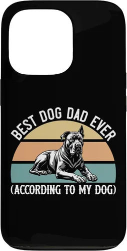 Vista 10 de Cane Corso Mastiff, Best Dog Dad Ever According to My Dog Case for iPhone 17