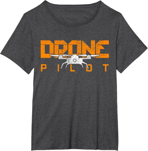 Vista 22 de Drone Life Pilot Quadcopter Gift RC Camiseta Negro