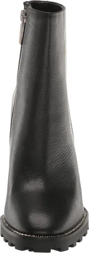Vista 2 de Karl Lagerfeld Paris Botas de cuero Peppy con suela de cremallera para mujer