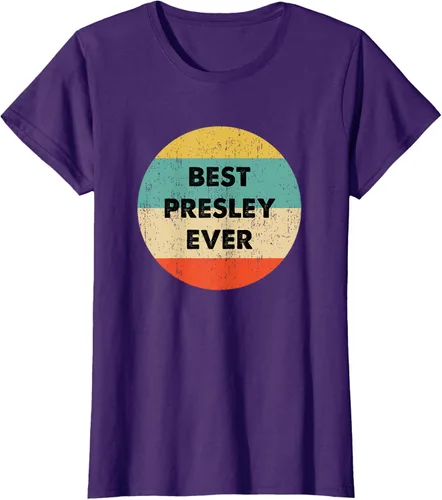 Vista 12 de Camiseta Presley Name, Negro, S