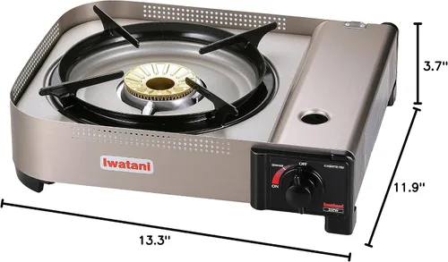 Vista 5 de Iwatani Corporation of America 35FW Quemador portátil a gas butano.