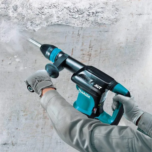 Vista 8 de Makita HM0871C Martillo de demolición AVT® de 12 libras, acepta brocas SDS-MAX