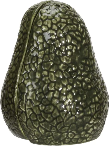 Vista 5 de Pacific Giftware Juego de salero y pimentero de cerámica con aguacate