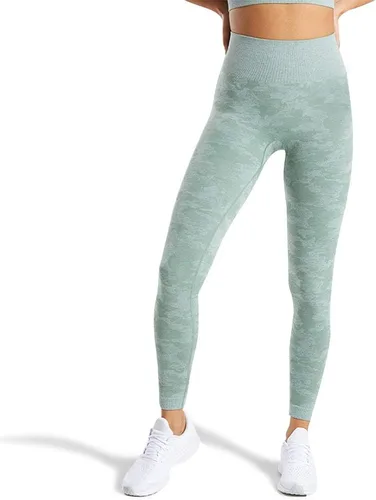Vista 2 de WodoWei Leggings de entrenamiento para mujer con levantamiento de glúteos para mujer, sin costuras, cintura alta, pantalones de yoga para gimnasio