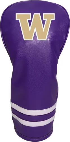 Vista 6 de Team Golf NCAA Vintage Driver Golf Club Headcover (Printed), Form Fitting Design, Retro Design with Fleece Lining for Extra Club Protection