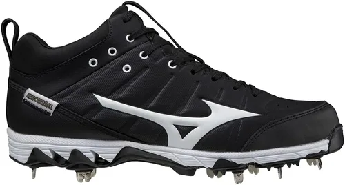 Vista 6 de Mizuno Tenis de béisbol de 9 pike Ambition 2 Mid para hombre