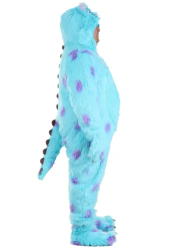 Vista 4 de Disfraz de Sulley con Capucha Talla Plus de Disney Monsters Inc Multicolor