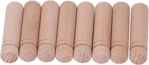 Vista 8 de Tgoon Estuche de madera para agujas, 8 piezas antipérdida resistente soporte para agujas de coser para el hogar