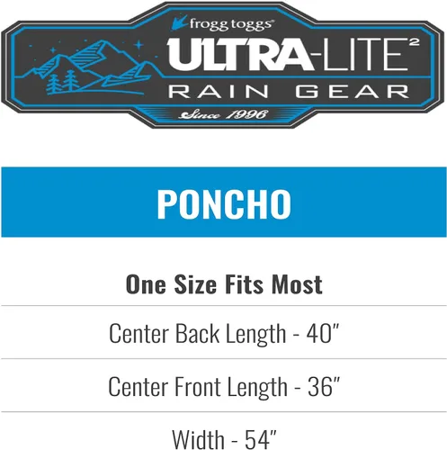 Vista 7 de FROGG TOGGS Ultra-lite2 Waterproof Breathable Poncho