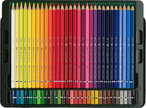 Vista 3 de Faber-Castell Albrecht Dürer® - Lápices de acuarela para artistas, lata de 60