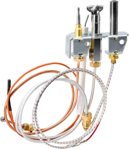 Vista 7 de Criditpid 4021-737 Pilot Assembly LP para calentador, Heat N Glo, Chimeneas Quadrafire, Calentador y Ensamblaje Piloto de Gas Propano Heat-N-Glo