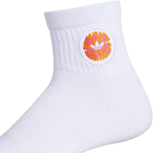 Vista 3 de adidas Originals Mixed Graphics Cushioned Quarter Socks (3-Pair)