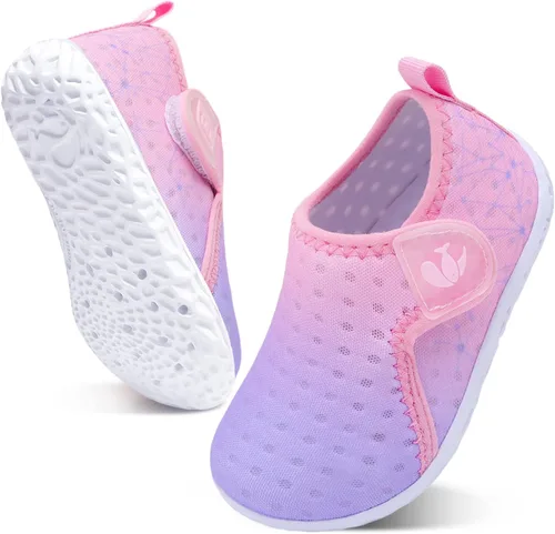 Vista 2 de FEETCITY Zapatos Deportivos Acuáticos para Bebés Niños y Niñas Descalzos Calcetines Acuáticos para Niños de Secado Rápido Zapatos para Playa
