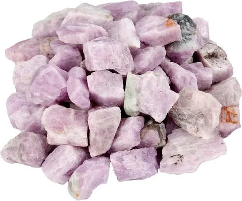 Vista 25 de Rockcloud 1 lb de cristales naturales en bruto para cabujón, pulido, corte, lapidario, pulido, sanación por cristales y Reiki, Fluorita