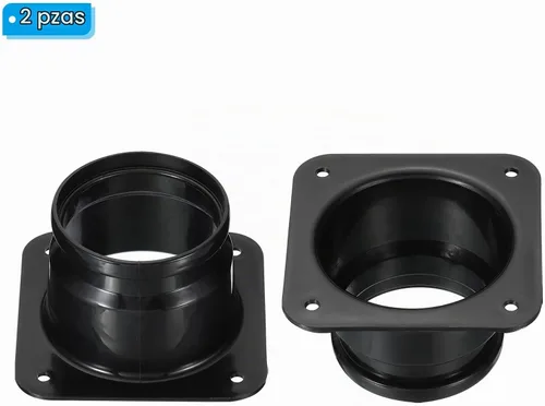 Vista 3 de PATIKIL Brida de conector de conducto de 3 pulgadas, paquete de 2 placas de pared de ventilación de secadora, placa de conducto recta cuadrada a