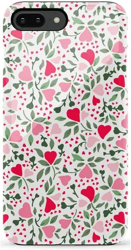 Vista 46 de Casely Funda para iPhone 6/7/8 Plus Todo envuelto Lazos vintage Diseño protector delgado esencial de doble capa