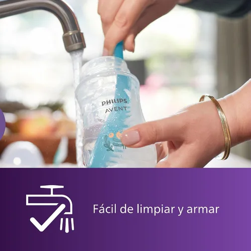 Vista 6 de Philips Avent Tetinas de respuesta natural, flujo extra lento (flujo 1), paquete de 4, SCY961/44