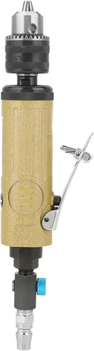 Vista 2 de 3/8 "de alta velocidad recto taladro neumático conjunto potencia reversible herramienta de perforación de aire con válvula de entrada ajustable