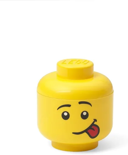 Vista 9 de LEGO - Cabezal de almacenamiento (pequeño), caja de almacenamiento de Amarillo brillante