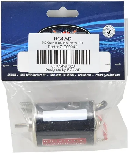 Vista 2 de RC4WD Z-E0004 540 Motor cepillado sobre orugas 45T