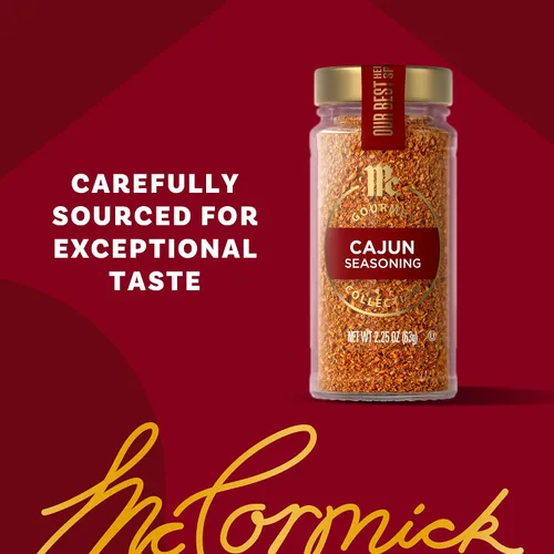 Vista 13 de McCormick Gourmet Condimento cajún, 2.25 oz