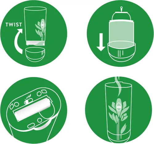Vista 7 de Air Wick - repuestos en espray para ambientador automático, olor a agua fresca, 1 unidad, aceites esenciales, neutraliza malos olores