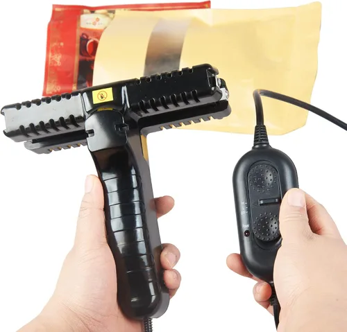 Vista 4 de Sellador de la encrespadura del bolso, sellador de la encrespadura del calor FDR150 para el bolso de Kraft del bolso de la hoja de 6 pulgadas, bolso