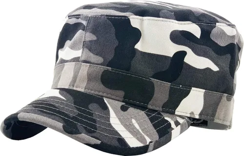 Vista 52 de Cadet Army - Gorra de estilo militar básico diario (ahora con la versión de bolsillo Stash)