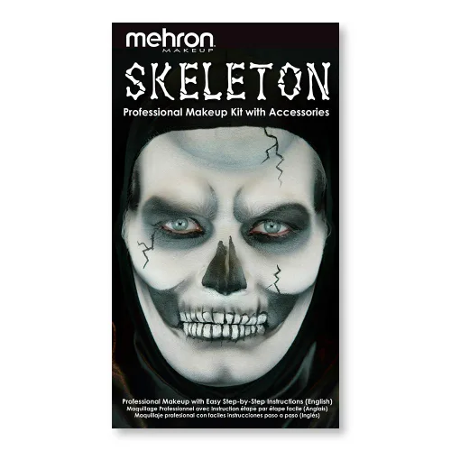 Vista 9 de Mehron - Kit de maquillaje premium de personaje (gorra calva)