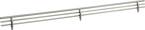 Vista 6 de Hardware Resources SF17-PC Valla de estante de alambre para zapatos, cromo pulido