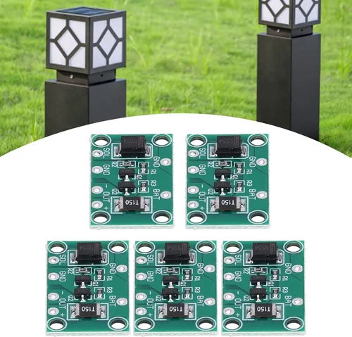 Vista 5 de Placa de circuito del módulo del controlador de carga de la batería del tablero del controlador solar de 5pcs para la lámpara solar