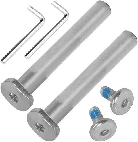 Vista 10 de M8 Juego de Tornillos y Pernos Allen de 40-76mm para Masculino y Femenino, Piezas de Patinete para Niños para Patinetes de 2-3-4 Ruedas, Reparación