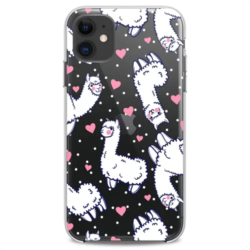 Vista 8 de Funda de TPU compatible con Apple iPhone 11 2019 modelo 6.1 pulgadas Iph 11 negro Baby Cats Kawaii Flexible Silicona Animales Diseño Lindo Felino