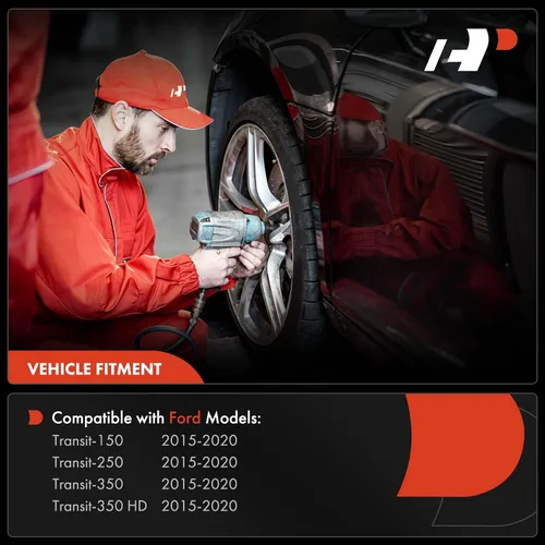 Vista 2 de A-Premium Sensor de velocidad de rueda ABS trasera izquierda/derecha compatible con Ford Transit 150 250 350 HD 2015 2016 2017 2018 2019 2020
