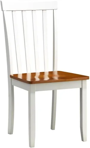 Vista 5 de Boraam Bloomington Silla de comedor, Madera, Negro/Cerezo Blanco