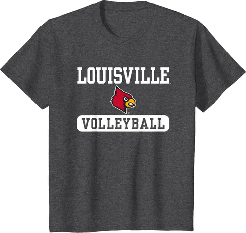 Vista 8 de Louisville Cardinals - Camiseta con licencia oficial de voleibol, Negro