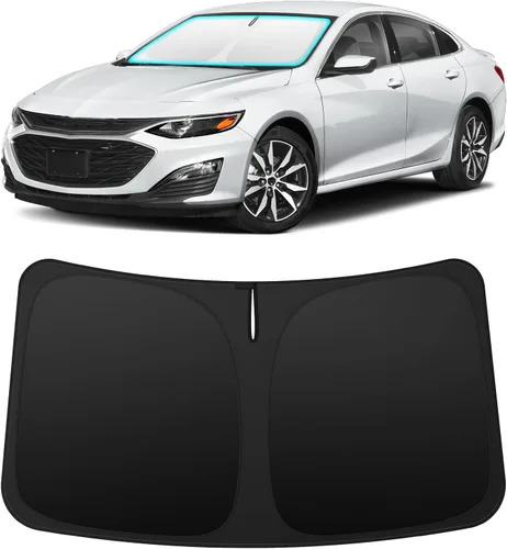 Vista 88 de INSAUTO Accesorios para parasol de parabrisas de ajuste personalizado para Acura RDX 2019-2026, parasol plegable para ventana delantera, reflector