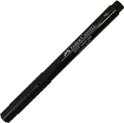 Vista 7 de Faber-Castell Art & Graphic Pitt Artist Pen Fineliner India Ink Pen, Negro, Bolígrafo Pitt Individual, para Arte, Manualidades, Dibujo, Bocetos