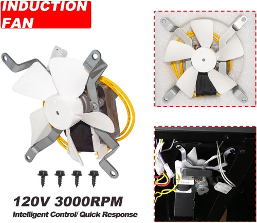 Vista 4 de Kit Completo de Actualización para Parrilla - Motor de Barrena 2.0, Ventilador de Inducción, Recipiente de Combustión, Encendedor de Varilla