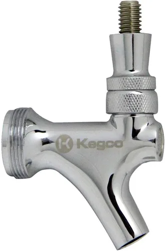 Vista 2 de Kegco Kit de conversión Kegerator de montaje en puerta de 1 grifo definitivo con tanque de CO2 de 5 libras