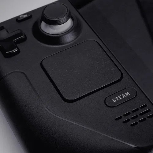 Vista 3 de TALONGAMES Protector táctil compatible con Steam Deck Touch Trackpad (protector de trackpads, mate, negro)