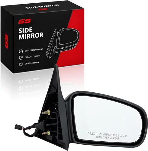 Vista 10 de Para Chevrolet Chevy Malibu Oldsmobile Cutlass Espejo de visión de puerta lateral Power Textured Black Driver Left 1997 1998 1999 2000 2001 2002